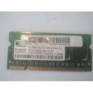  512Mb Memory DDR 2 SO DIMM