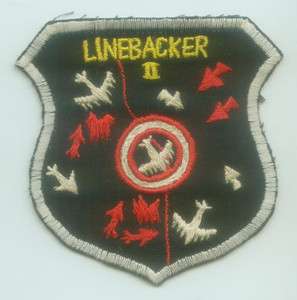 Original Vietnam USAF B 52 Pilots Operation Linebacker II Patch 