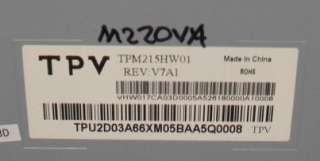 VIZIO TPM215HW01 Rev V7A1 22 REPLACEMENT LCD LED SCREEN M220NV 