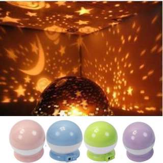   Cosmos Star Night Romantic USB Projector Light Lamp Baby Care  