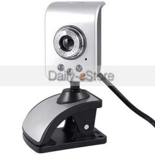 USB 30.0M 3 LED Webcam Camera Web Cam With Mic for Desktop PC Laptop 