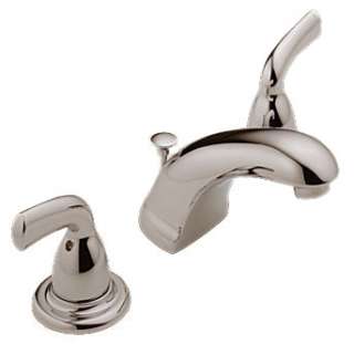 Peerless 2 Handle Bathroom Faucet, Chrome, Widespread, Warranty 