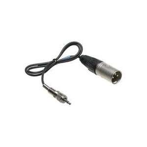   Mini Jack to XLR Male Connector Cable for EK100 Receiver Electronics