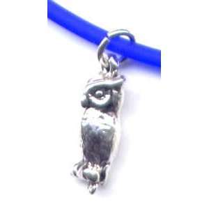   Blue Owl Ankle Bracelet Sterling Silver Jewelry