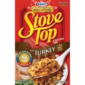 Kraft Stove Top Stuffing Mix   Turkey, 6 Grocery & Gourmet Food