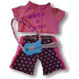   Rock N Roll Outfit clothes for 14 18 stuffed animals Toys & Games