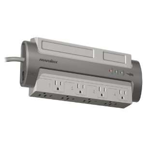    Panamax M8 EX 8 AC Outlet Surge Protector   Silver Electronics