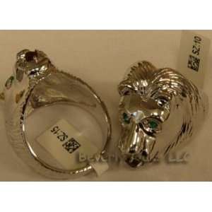  Elvis Presley Silver Lion Ring 
