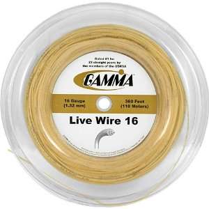  Gamma Live Wire 16 360 Gamma Tennis String Reels Sports 