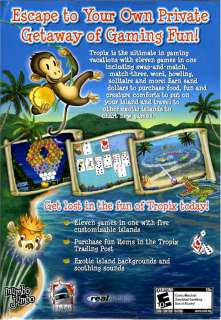 TROPIX * PC CD ROM 11 PUZZLE GAMES * BRAND NEW  