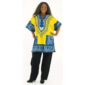 Traditional Thailand Dashiki Yellow