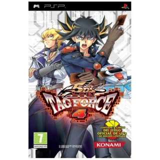 YU GI OH 5Ds TAG FORCE 4 PSP GAME NEW PAL UK + CARDS  