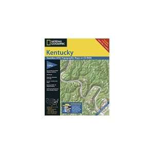  National Geographic TOPO Kentucky Map CD ROM (Windows 