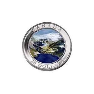  Rockies Canada Mountains 2003 Canadian Proof Silver $20 