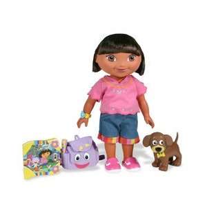    Price Dora the Explorer Dress Up Adventure Dora Doll Toys & Games