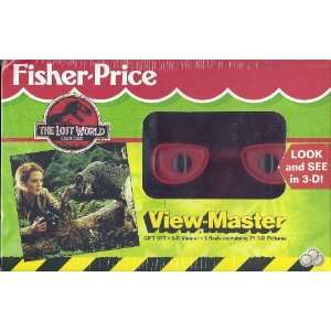  The Lost World Jurassic Park View Master 3d Gift Set 