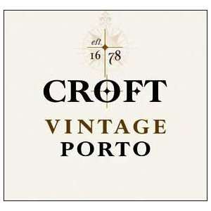  2003 Croft Vintage Port 375 mL Half Bottle Grocery 