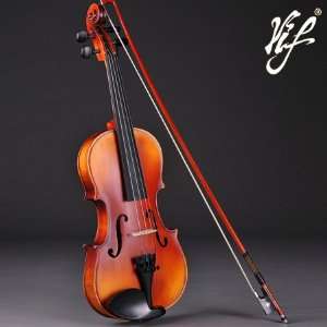   Maple Wood Advanced Children Violin & Case Musical Instruments