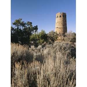  Desert View Watchtower, Designed by Mary Colter Stretched 