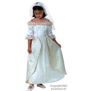  Kids Barbie Anneliese Bride Costume (SzMed 8 10) Toys & Games