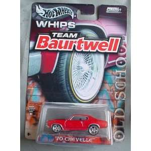  Hot Wheels Team Baurtwell WHIPS Old School 70 Chevelle 