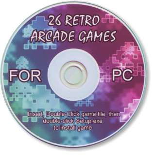 26 RETRO ARCADE GAMES COMPILATION CD   DONKEY KONG GALAXIAN 