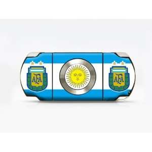 2010 FIFA World Cup for Argentina PSP (Slim) Dual Colored Skin Sticker 