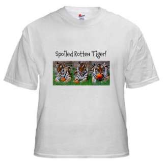 In Sync Exotics T Shirt   Spoiled Rotten Tiger