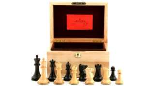 Jaques of London 1930 Edition Staunton Chess Set with Oak Chess Box 